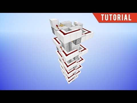 Simple & Fast Piston Elevator [SMP Friendly!]