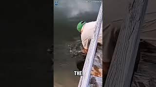 This Grandfathers Greatness In Catching Fish Using His Bare Hands