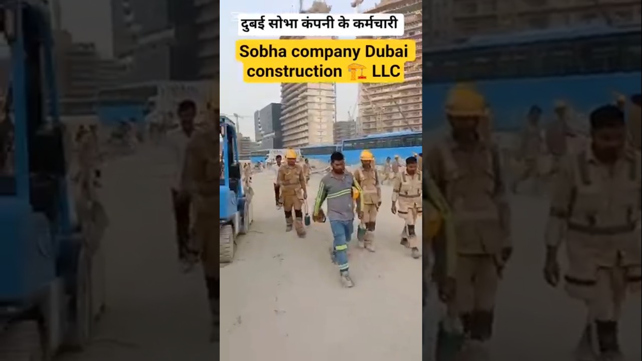 Dubai ka Sobha company dubai work 