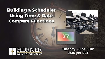 Building a Scheduler Using Time & Date Compare Functions