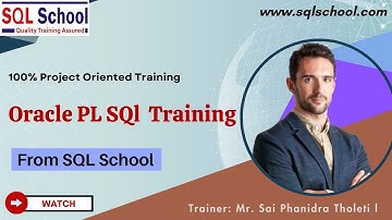 Oracle PL SQL Training from SQL School