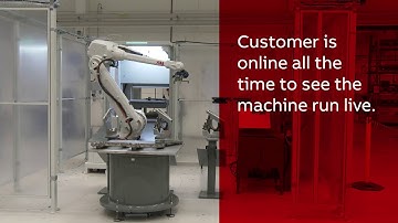 FlexLoader SC 3000 XL Remote Factory Acceptance Test for CNC Speedwell in UK