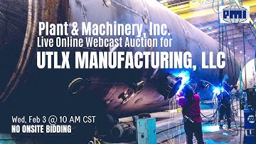 UTLX Manufacturing, LLC, 02/03/2021