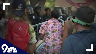 Aurora Police questioned on use of force during Elijah McClain protests over the weekend