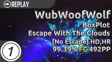 WubWoofWolf | BoxPlot - Escape With The Clouds [No Escape] +HD,HR | FC 99.39% 492pp #2