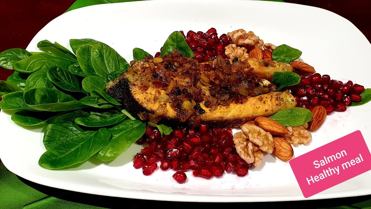 Salmon & Avocado / healthy meal / weight loss meal/ Salmon fish/Mashed