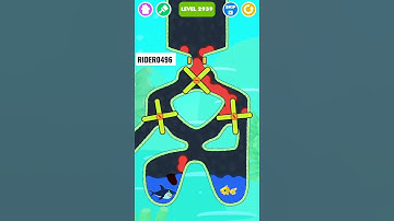 Save The Fish🦈 (Level 2939) All Levels Completed (iOS & Android) #shorts | RIDER0496