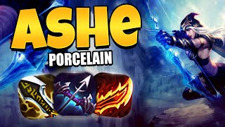 Ashe Set 11 Nerf Porcelain | TeamFight Tactics Gameplay !!!