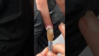 STOP Messing Up Your Ombré 😳 Nude to Pink Acrylic Nails Tutorial 💗#shorts