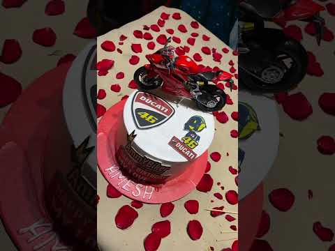 AmmYBiker Birthday Cake From Special Person Bikecake Bike Ducati Love Vr46 Ducatibike 