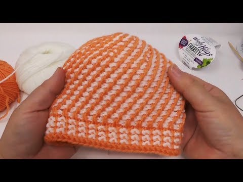 Crocheting a Baby Hat - Seven Miles Pattern PART 2