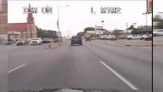 Video shows high speed chase of federal fugitive