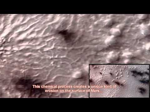 Alien Ice 'Spiders' on Mars