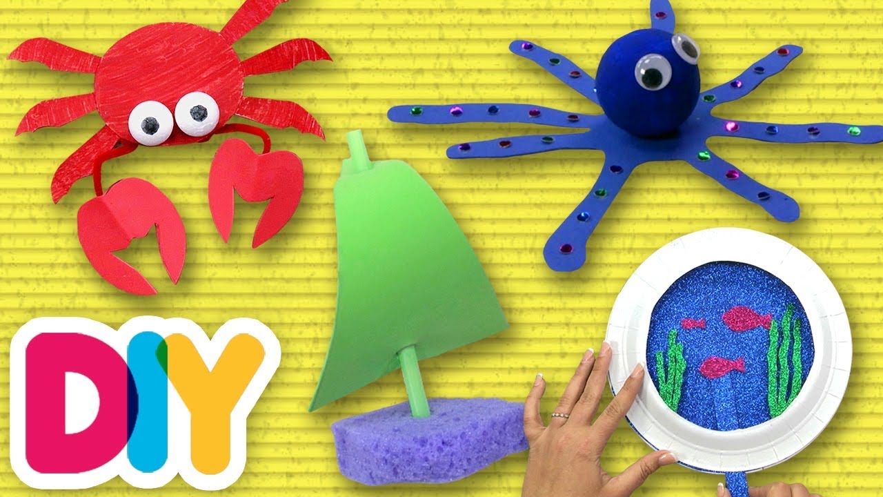 4 Awesome SUMMER CRAFTS you can do | Fast-n-Easy | DIY Labs