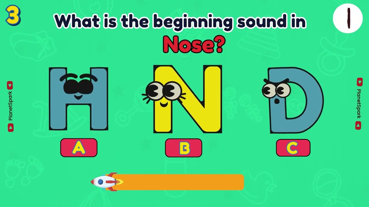 D, H, N Sounds for Beginners 🔤 #phonicsforkids #planetspark