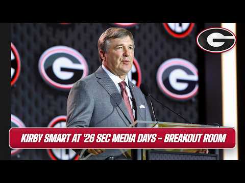Georgia head coach Kirby Smart on Elijah Griffin, Mike Bobo and more at SEC Media Days