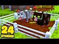 24 STUNDEN im SCHWEINESTALL?! - Minecraft [Deutsch/HD]