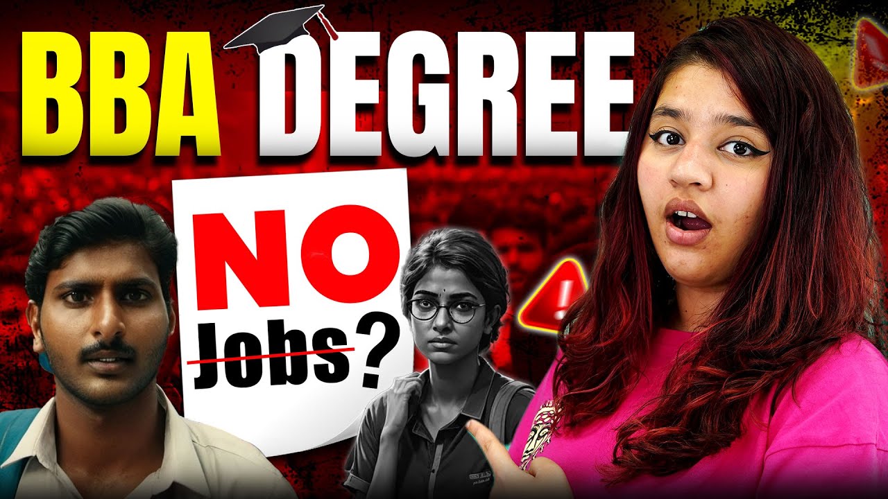 😰Reality of BBA in India in 2025! HARSH TRUTH About Jobs & Salaries # ...