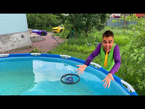 Mr. Joe on Lamborghini Tore off Steering Wheel & Threw it into Pool VS Yellow Man on Camaro 13+