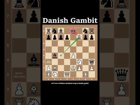 Chess Trap To Checkmate In Danish Gamit