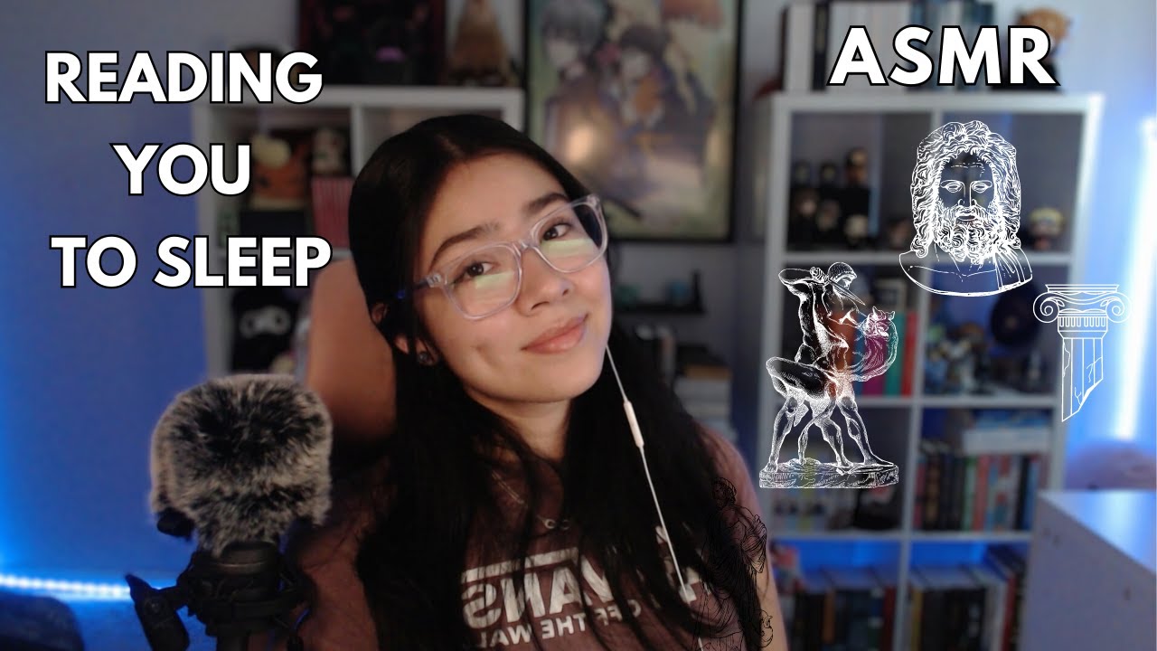 ASMR | Reading You To Sleep - Greek Mythology (Whispered)