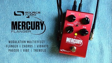 Source Audio Mercury - Modulation Multieffect (Flanger, Chorus, Vibrato, Phaser, Vibe, Tremolo)