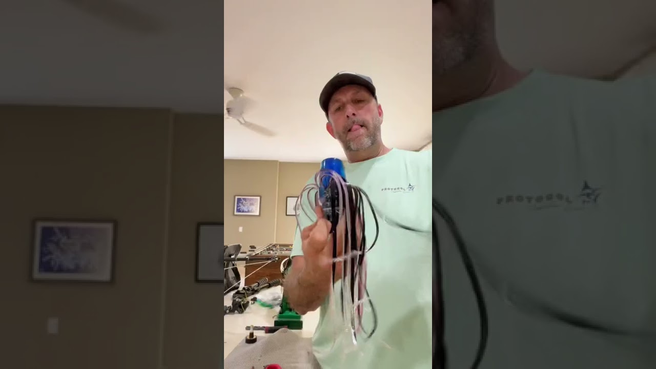 How to (re-)skirt a Marlin Lure!