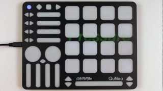 QuNeo CoMA Tutorial: Buttons