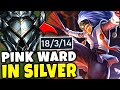 WHEN PINK WARD SHACO VISITS SILVER ELO (THEY ALL GET BAITED) - League of Legends