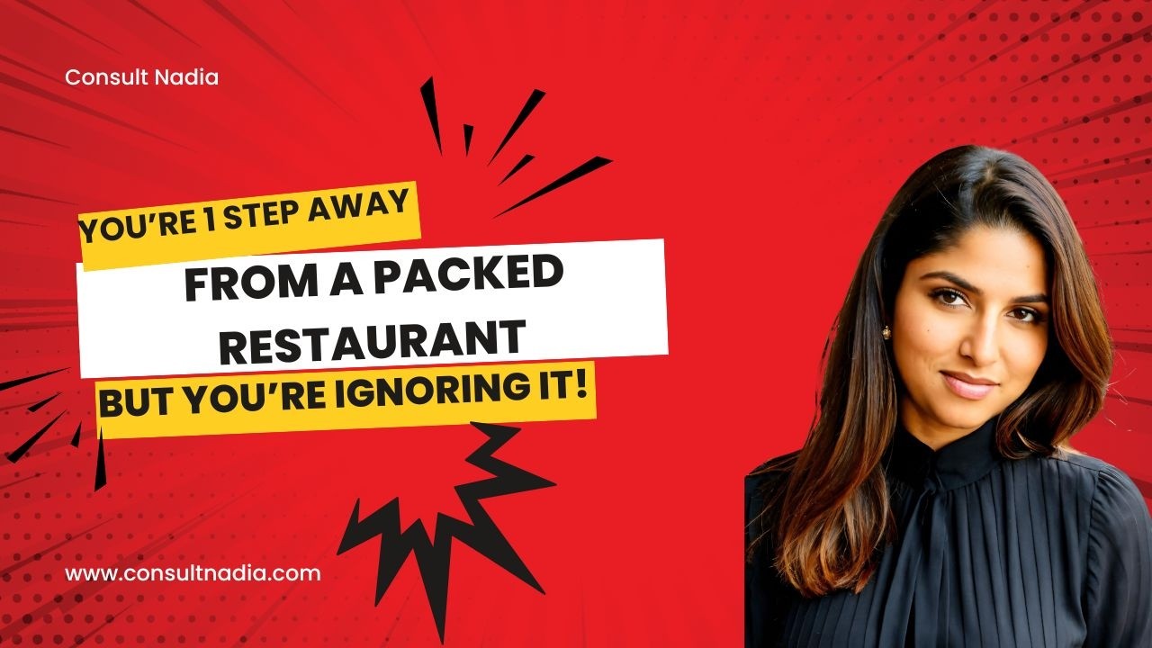 How to Fill Empty Tables FAST – 4 Proven Strategies to Boost F&B Profits! | Consult Nadia