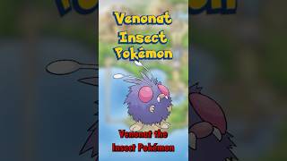 Daily Pokédex 048: Venonat  #pokemon #pokedex #shorts