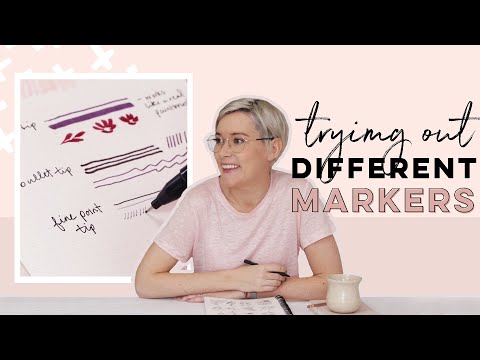 Marker Tips Explained | Brush Vs. Bullet!