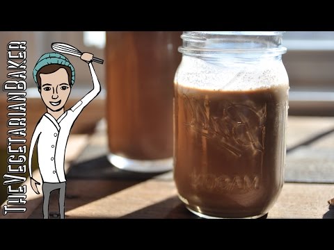 how-to-make-chocolate-hazelnut-milk-|-drinkable-nutella-|-thevegetarianbaker