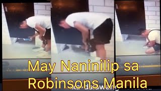Lalaking Namboboso sa isang Fitting Room sa Robinson Manila | Huli sa Cctv ang Lalaking naninilip