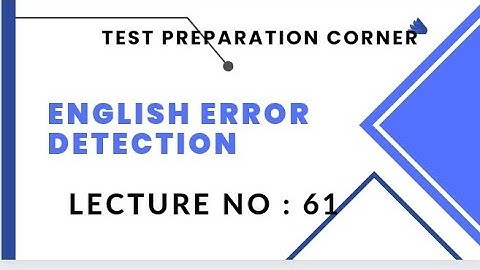 Error Detection lecture No:61 |BPS 5 to BPS 15 |Spcs |FBR |FIA| MPT|HST/SST