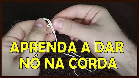 COMO FAZER O NÓ NA CORDA DO IOIÔ(YOYO)