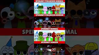 Incredibox Sprunki Sperunky Piramixed Normal Vs Horror Vs Sperunky Normal Vs Horror Mix Version