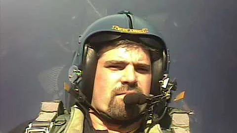 Blue Angels - Brent Lane flies over NAS Pensacola