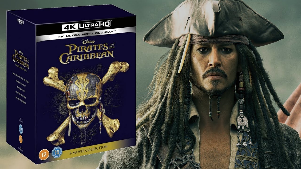 Pirates of the Caribbean: 5-Movie Collection [12] 4K UHD Box Set