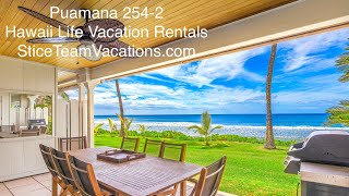 Puamana Maui Direct Oceanfront 3 Bedroom Remodeled Vacation Rental BBQ on Lanai Massive Ocean Views