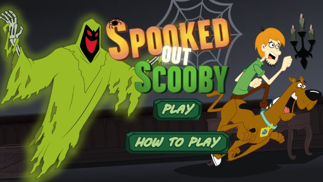 Scooby Doo: Spooked Out Scooby - Being Chased By A Fluorescent Ghost
