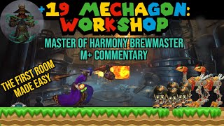 I Did More Damage than My DPS??? +19 Mechagon: Workshop - Brewmaster M+ Commentary