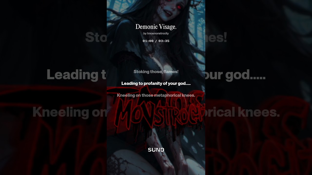 Демонический Визаж короткий 