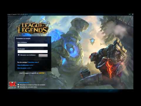 Interface de connexion refonte Faille de l'Invocateur - League of legends [FR]