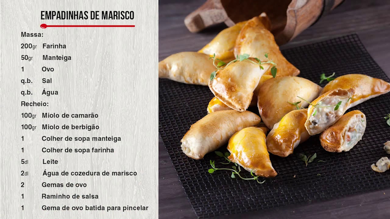 Empadas de Marisco