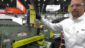 Piranha Ironworker Machine Walkaround