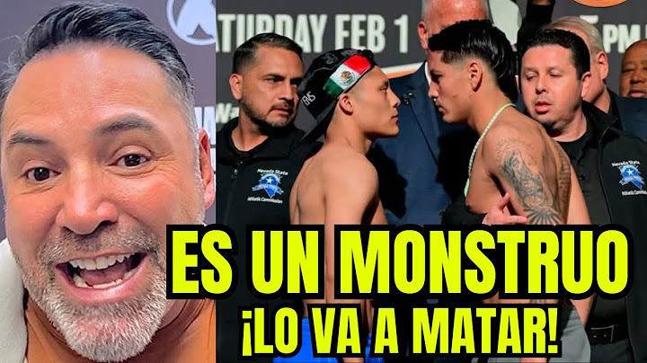OSCAR DE LA HOYA REVEALS UNEXPECTED FORECAST FOR PITBULL CRUZ VS. TASHIRO FIERRO 2 FIGHT