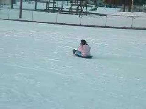 12-31-2007 SPEED SLEDDING IN FALLS CITY , NEBRASKA GRAND KIDS FROM LIBERTY,MISSOURI