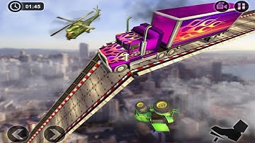 Mega Ramp Transform Racing 3D - Vertical Impossible Car Stunts Tracks - Android Gameplay