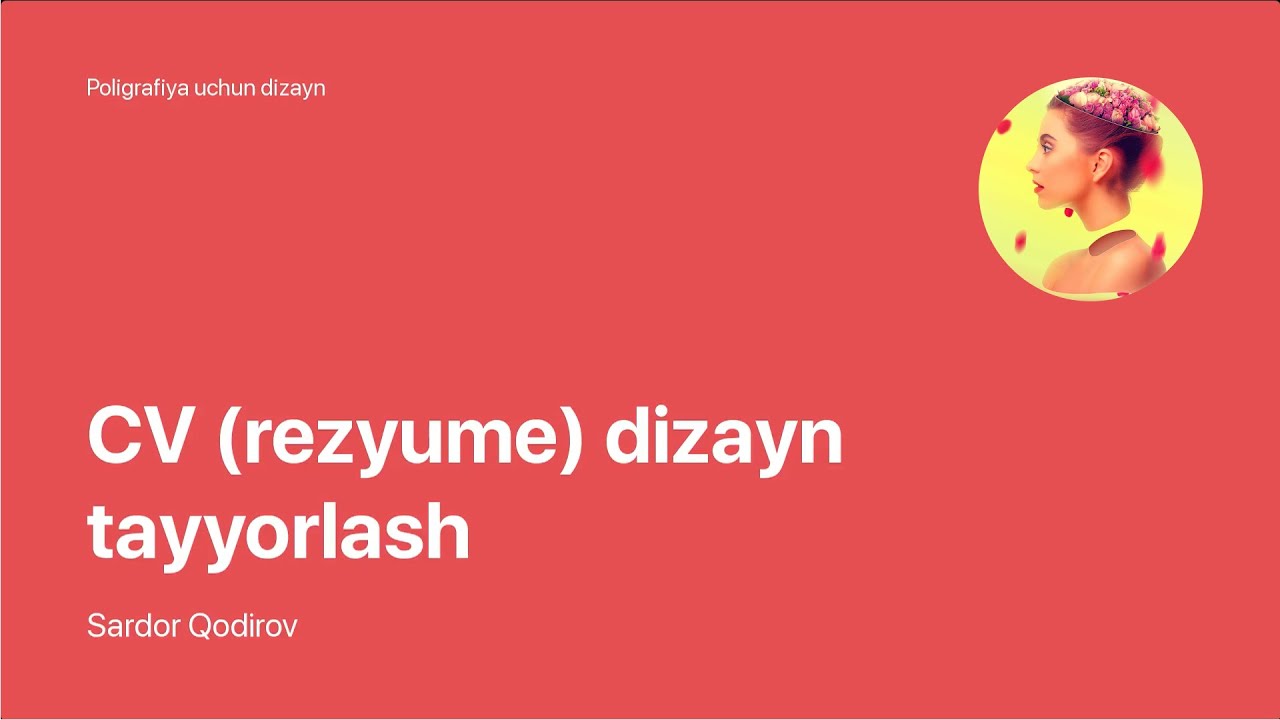 CV - rezyume dizayn